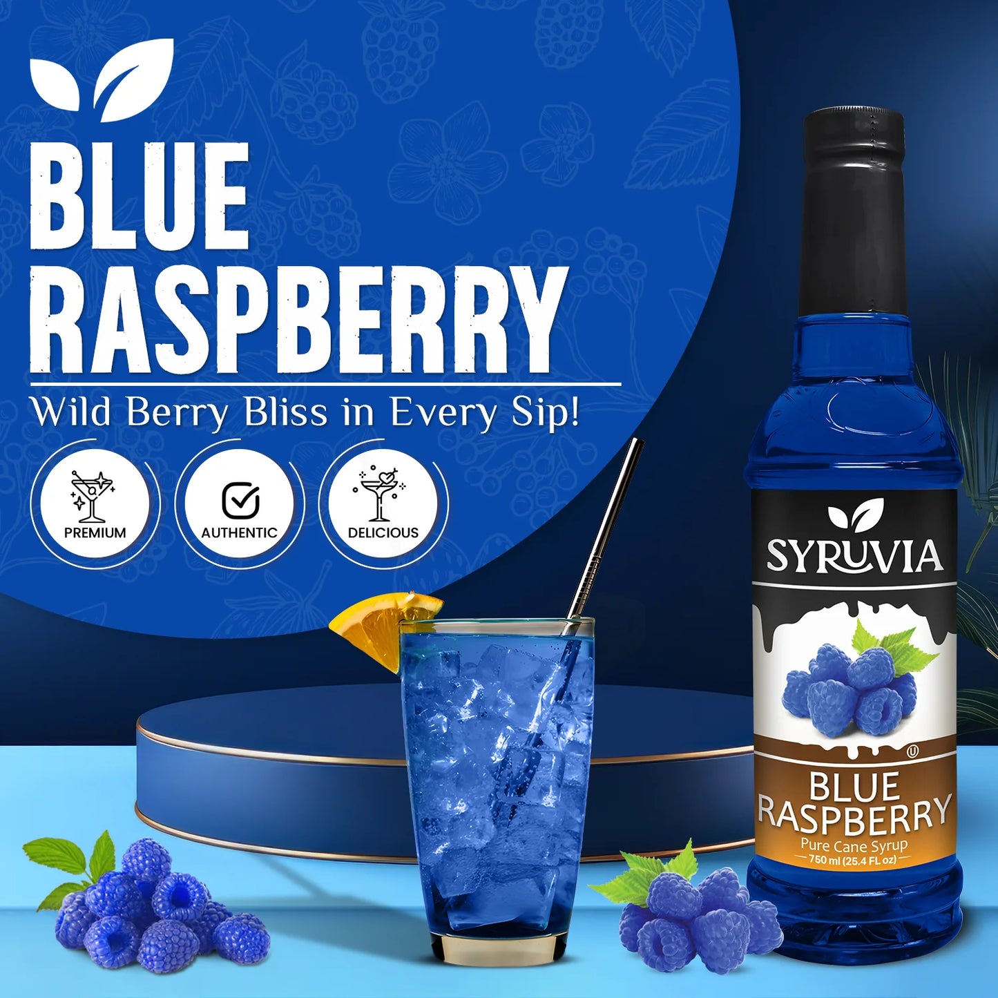 Blue Raspberry Syrup