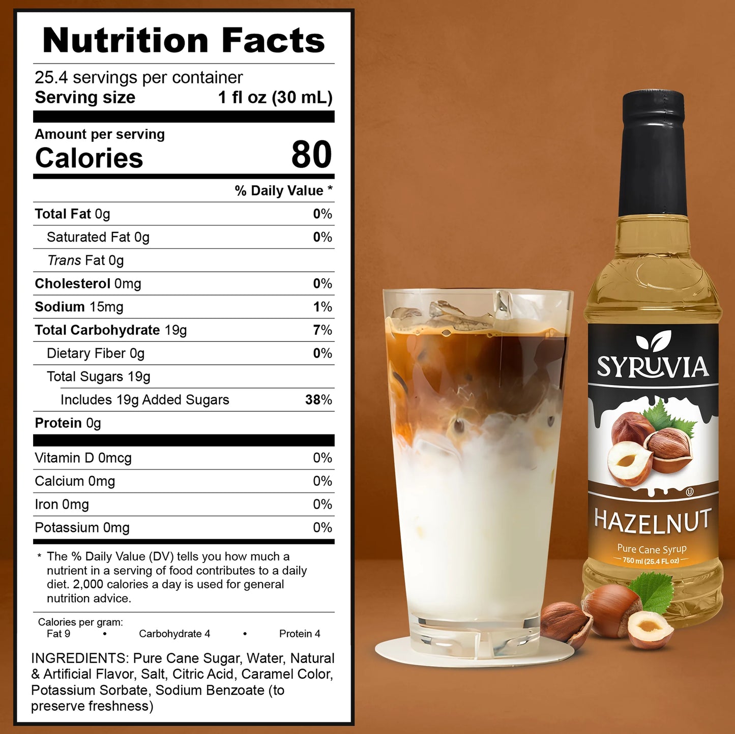 Hazelnut Coffee Syrup