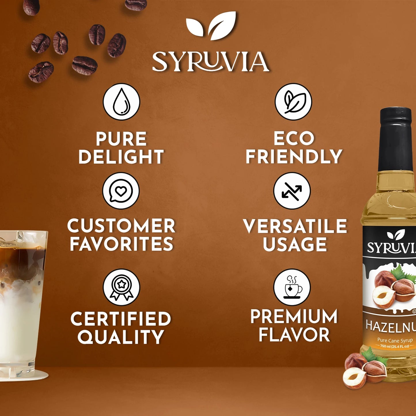 Hazelnut Coffee Syrup
