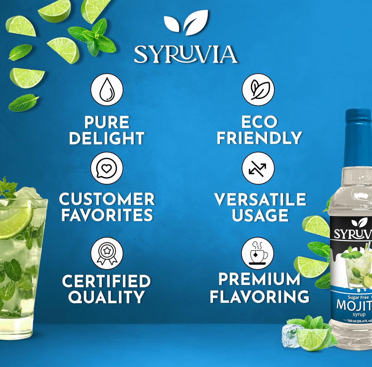 Sugar-Free Mojito Syrup