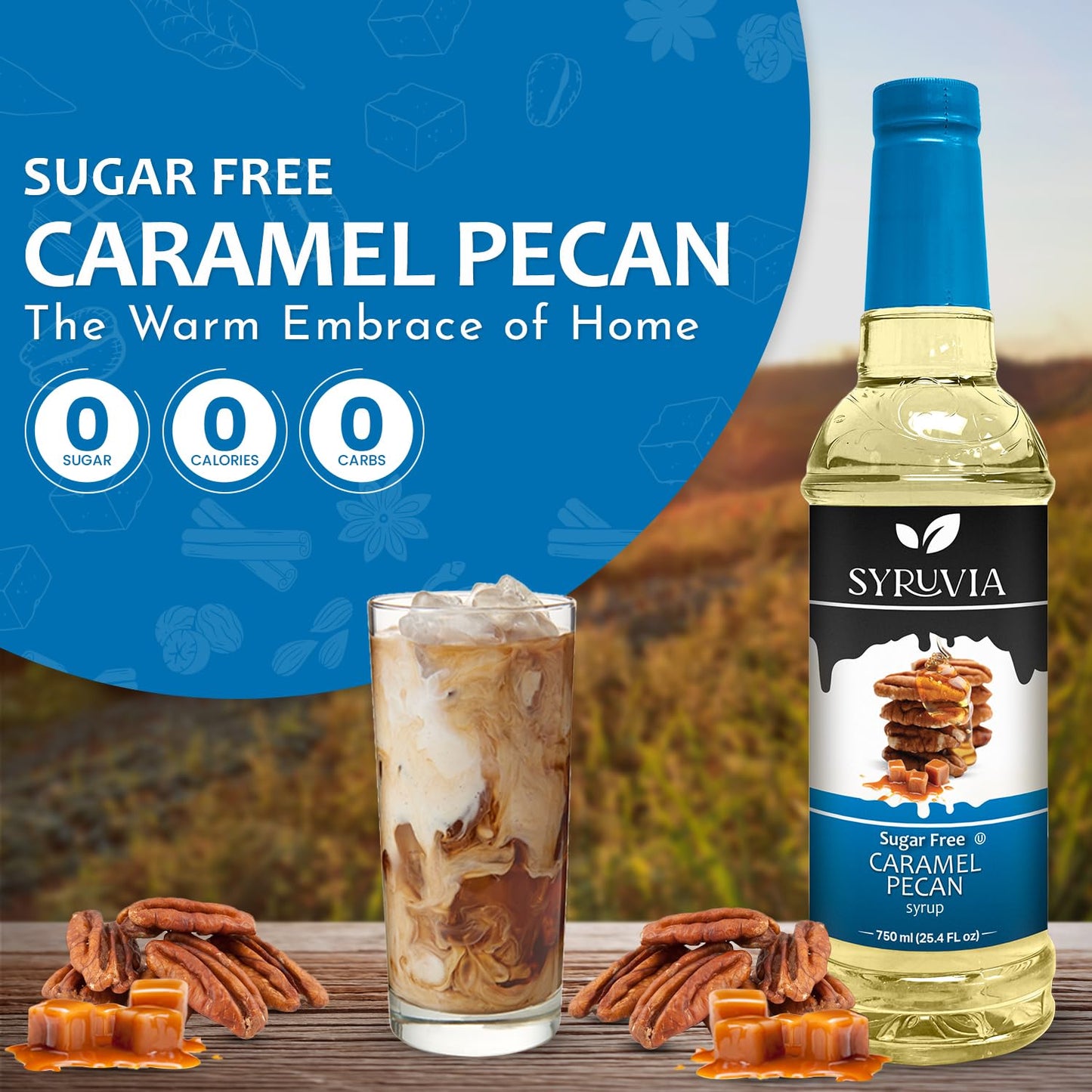 caramel pecan syrup