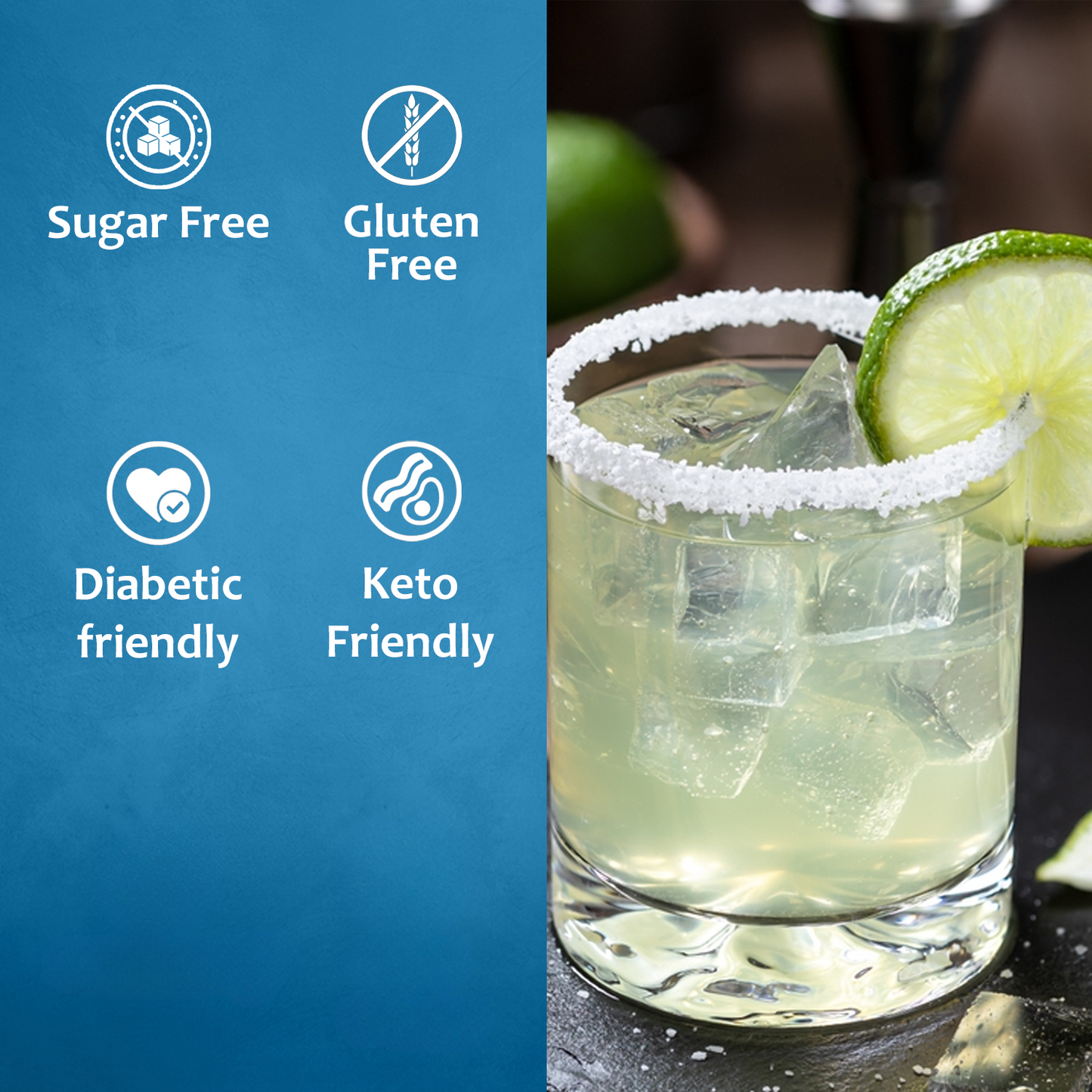 zero sugar margarita mix