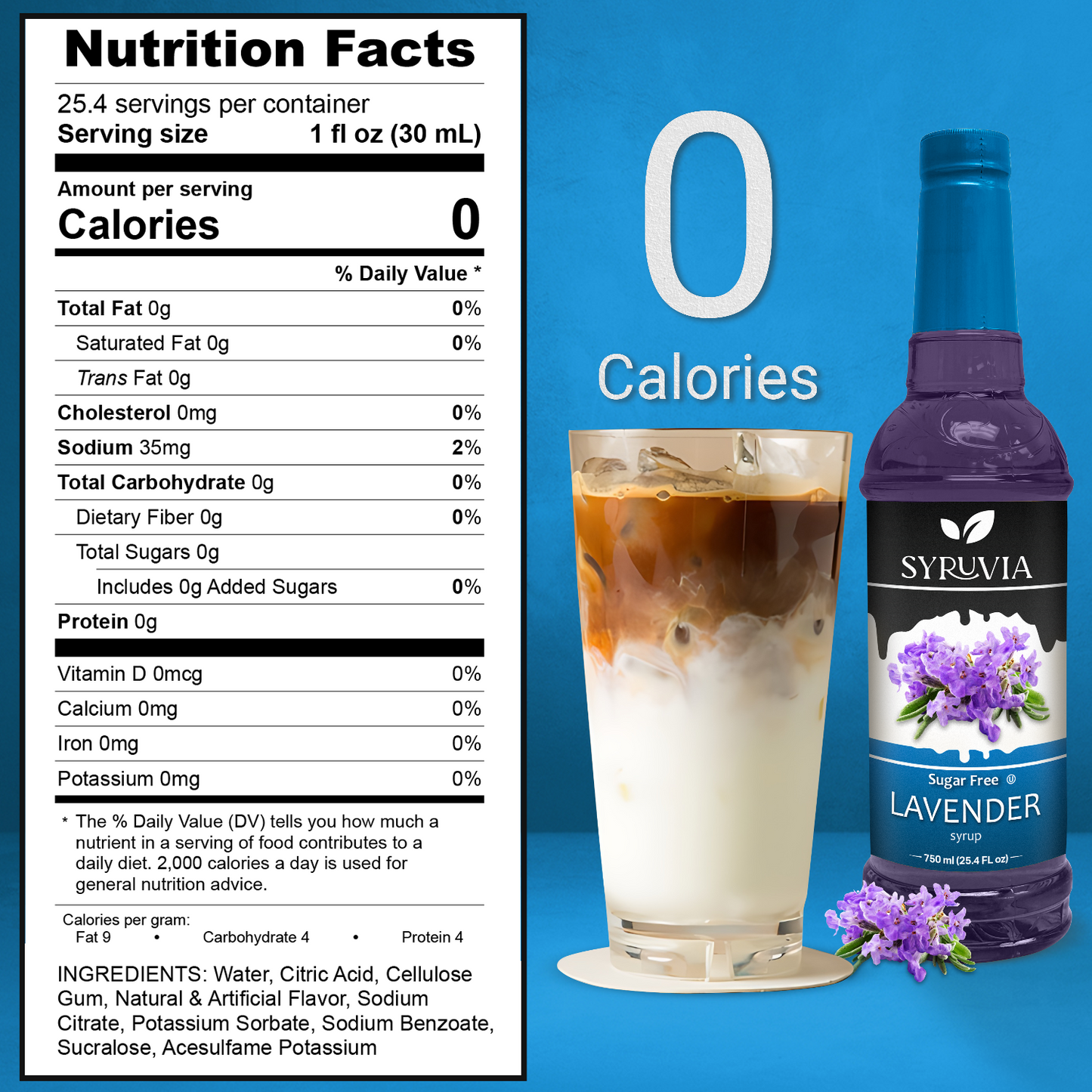 Sugar-Free Lavender Syrup