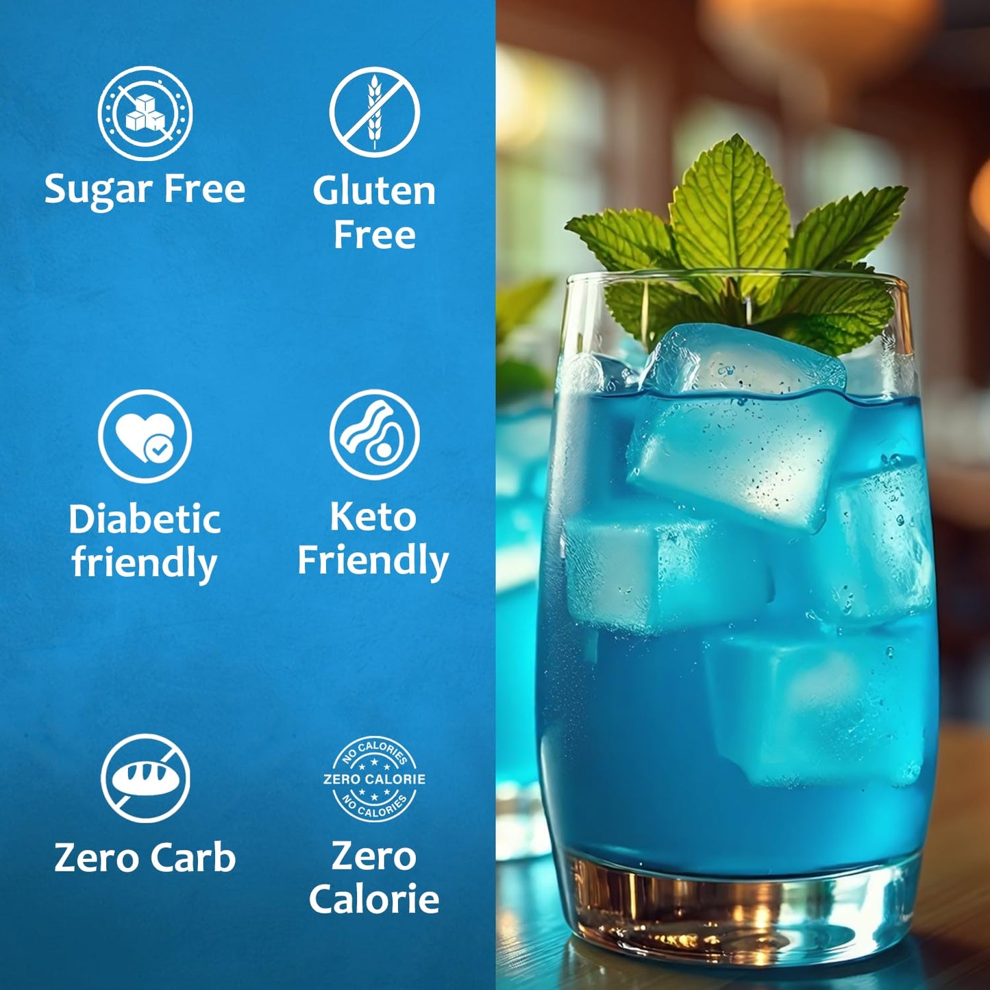 blue raspberry sugar free syrup