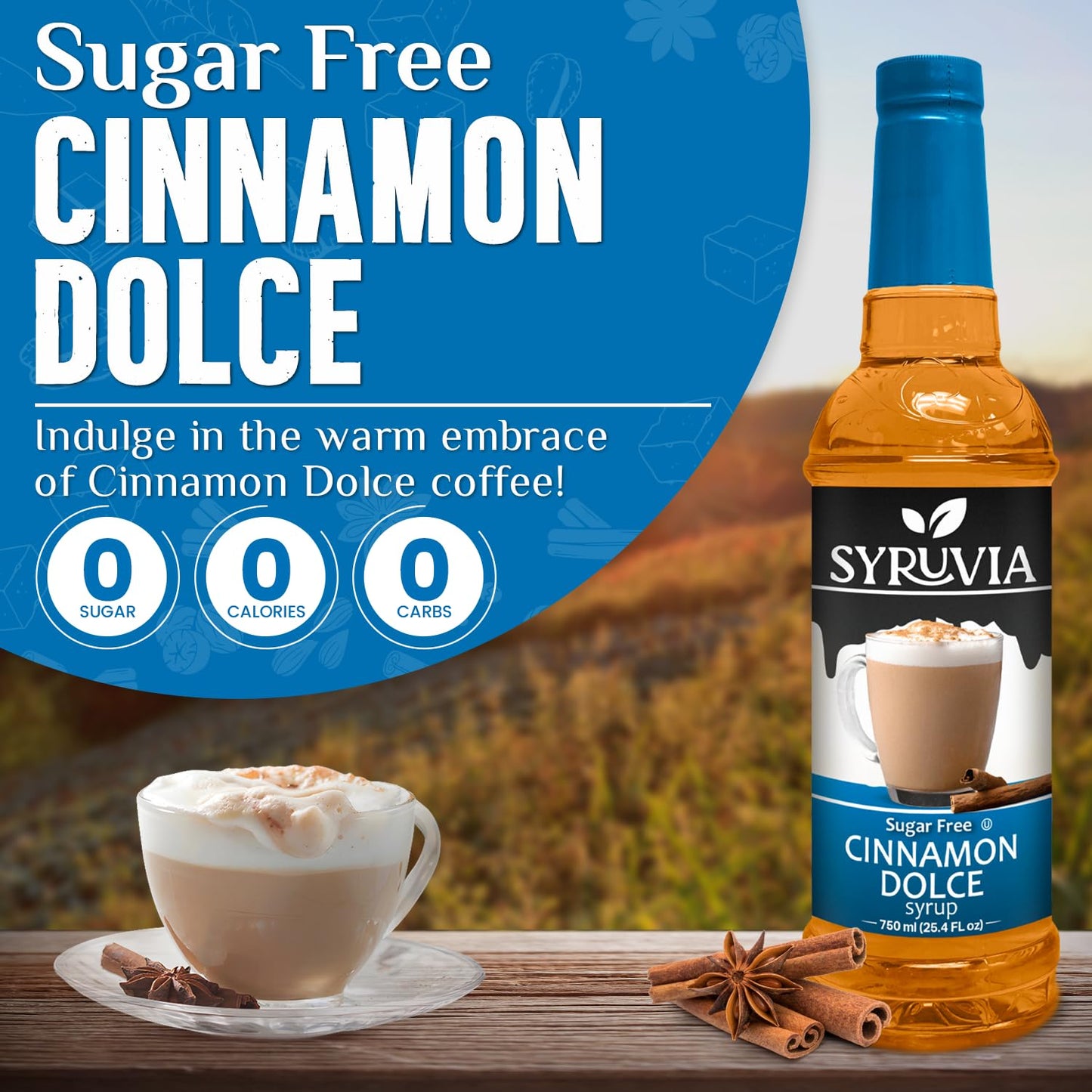 Sugar-Free Cinnamon Dolce Syrup