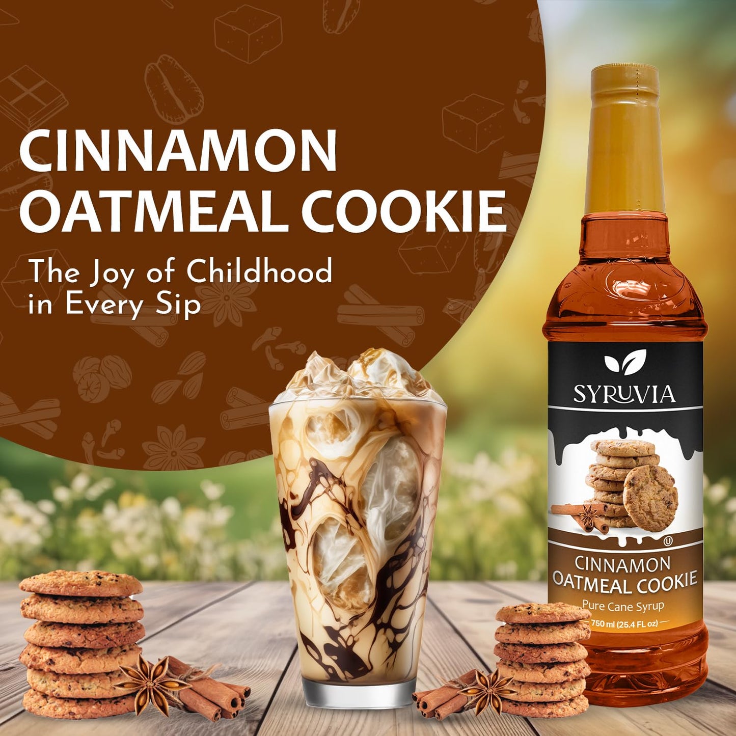 Cinnamon Oatmeal Cookie Syrup