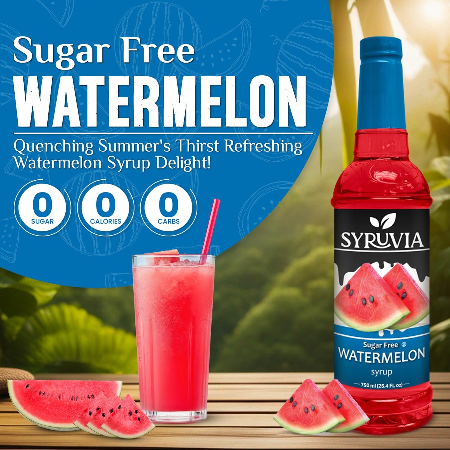 Sugar-Free Watermelon Syrup