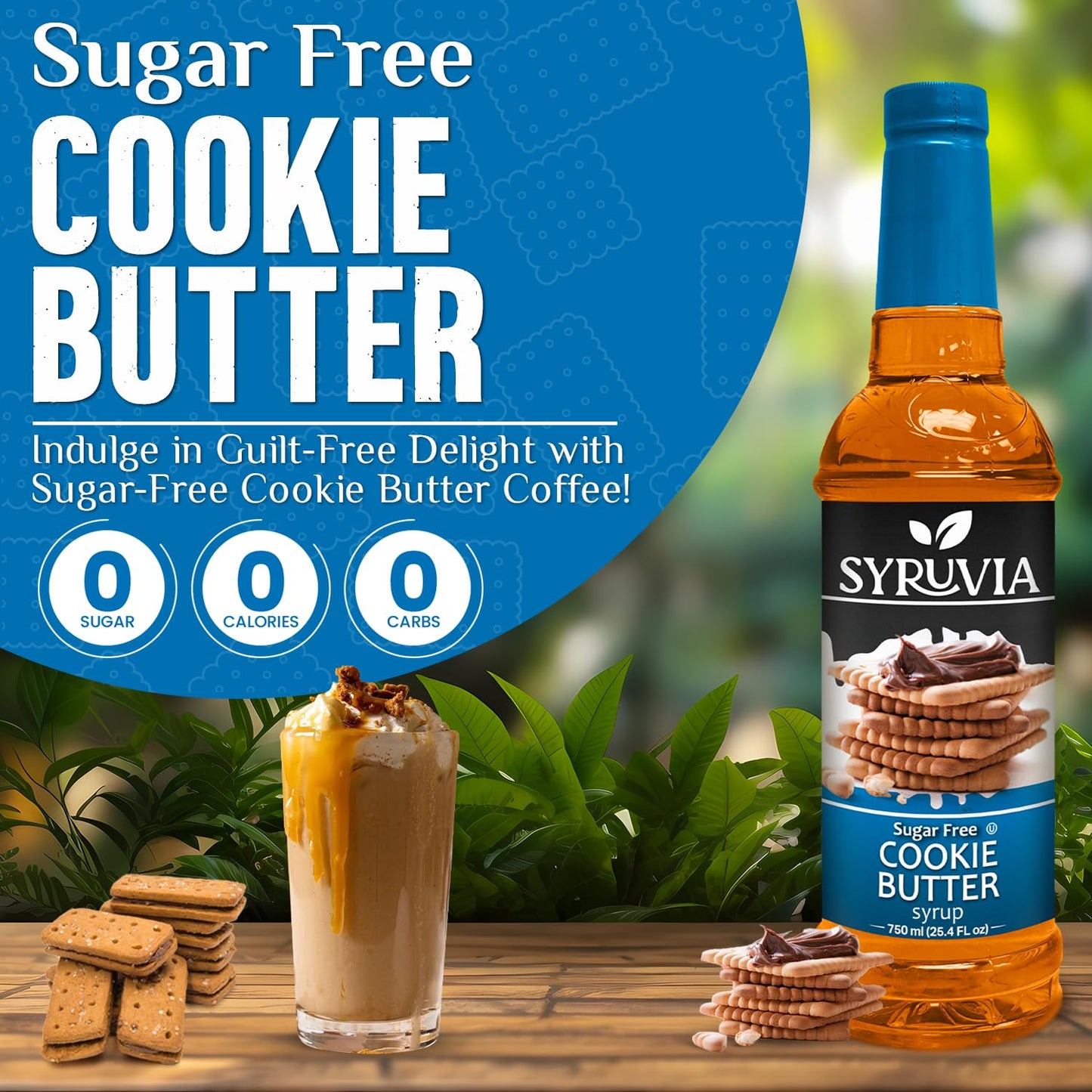 Sugar-Free Cookie Butter Syrup