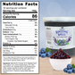 7 LB Blueberry Flavored Boba Balls for a Bursting and Popping Boba Experience ( 1 case 4x 7lb)