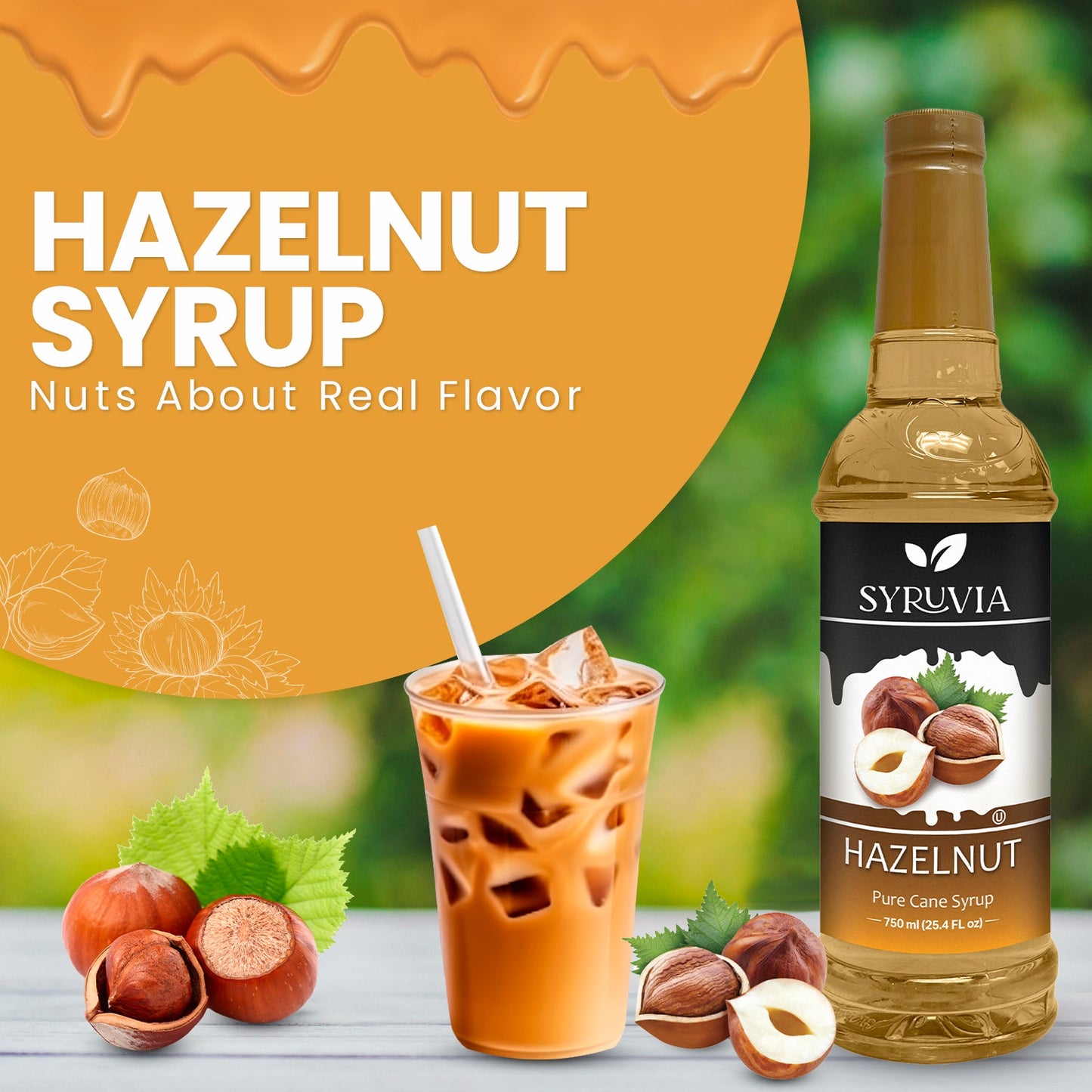 Hazelnut Coffee Syrup