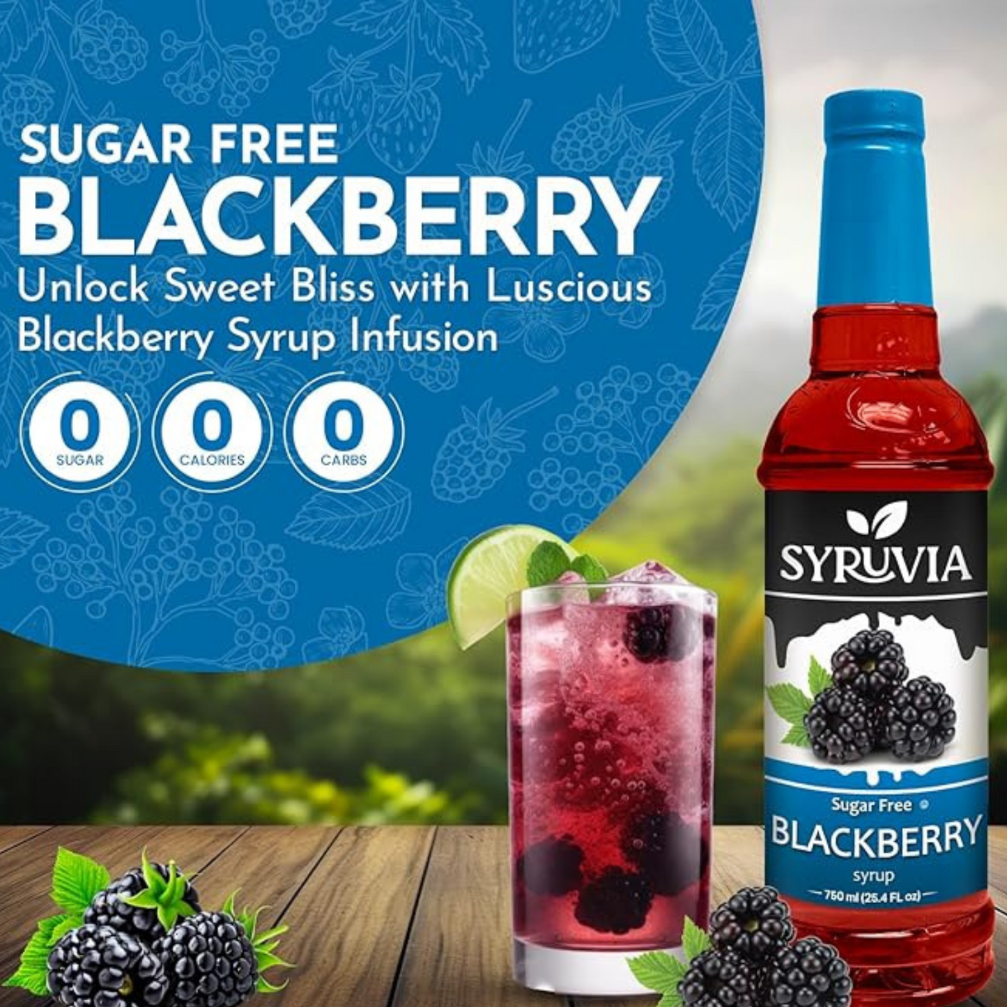 Sugar-Free Blackberry Syrup