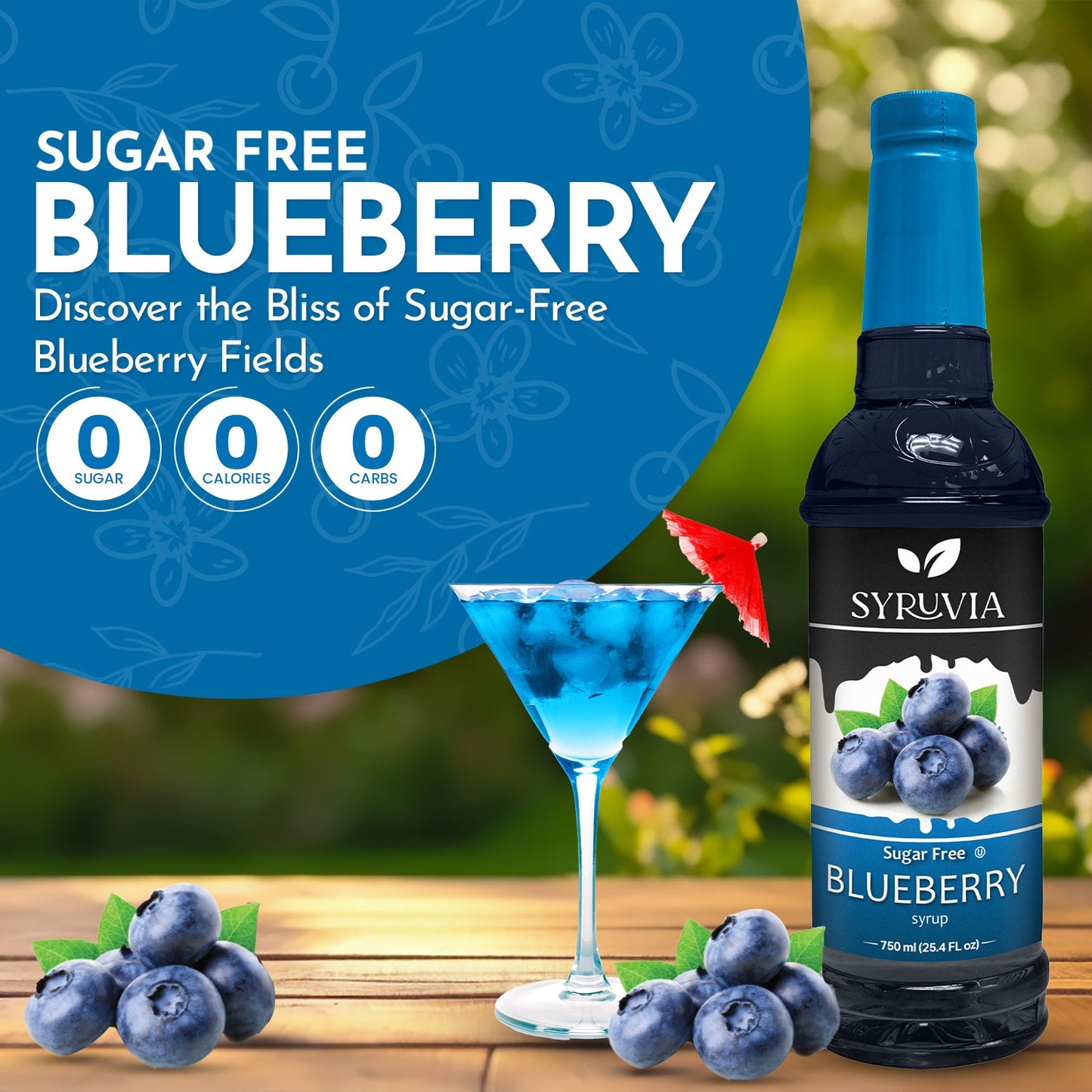 Sugar-Free Blueberry Syrup