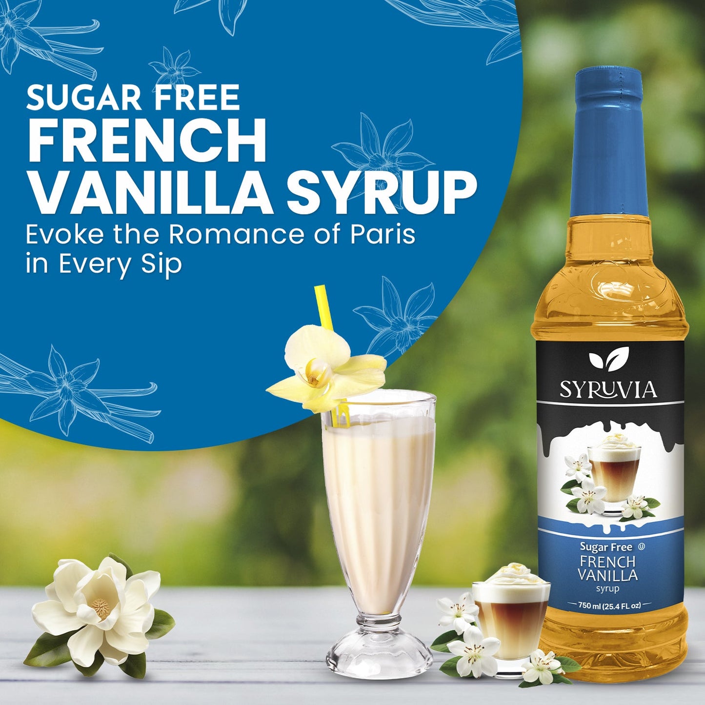 Sugar-Free French Vanilla Syrup