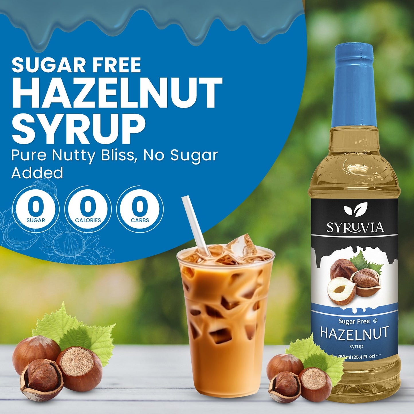 Sugar-Free Hazelnut Syrup