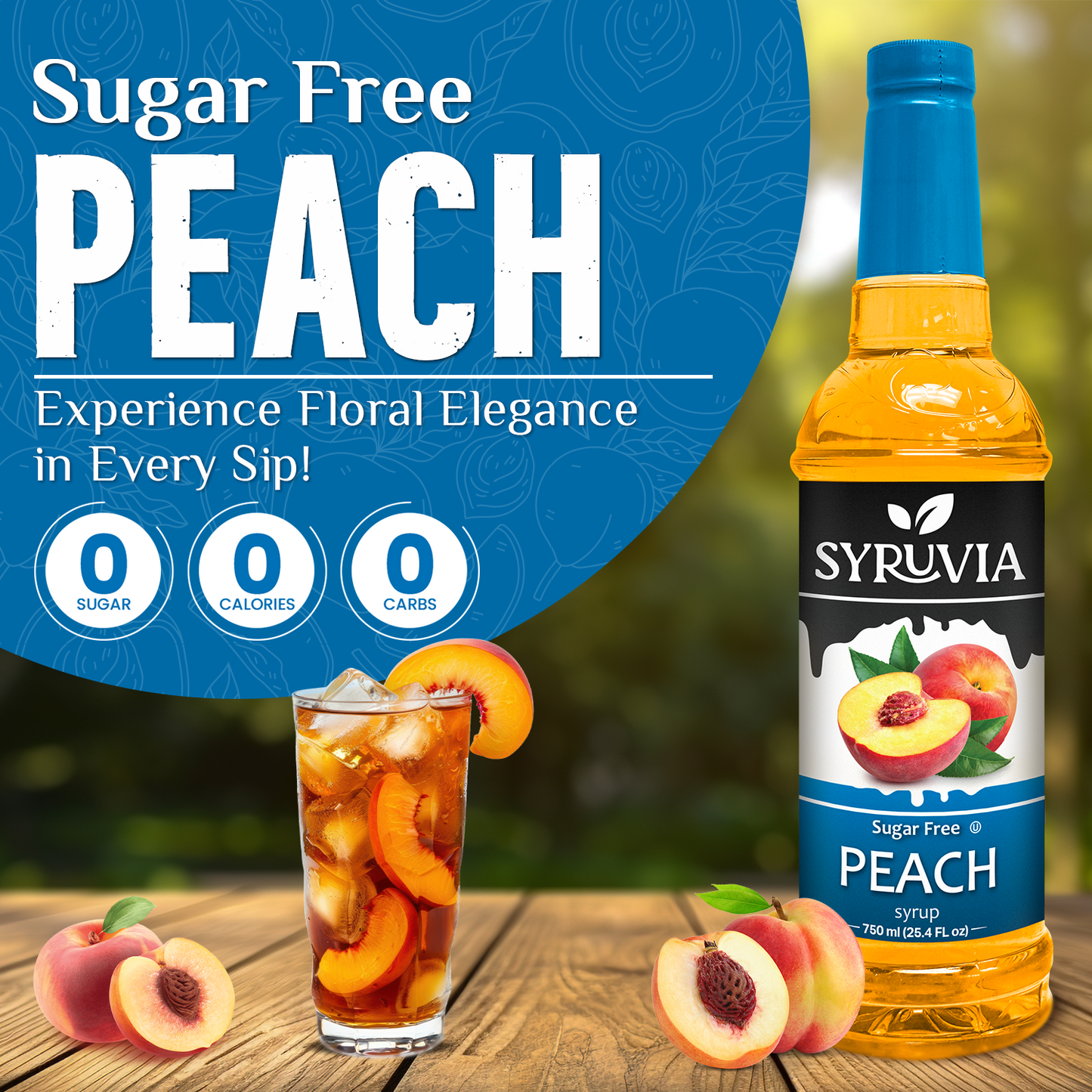 Sugar-Free Peach Syrup