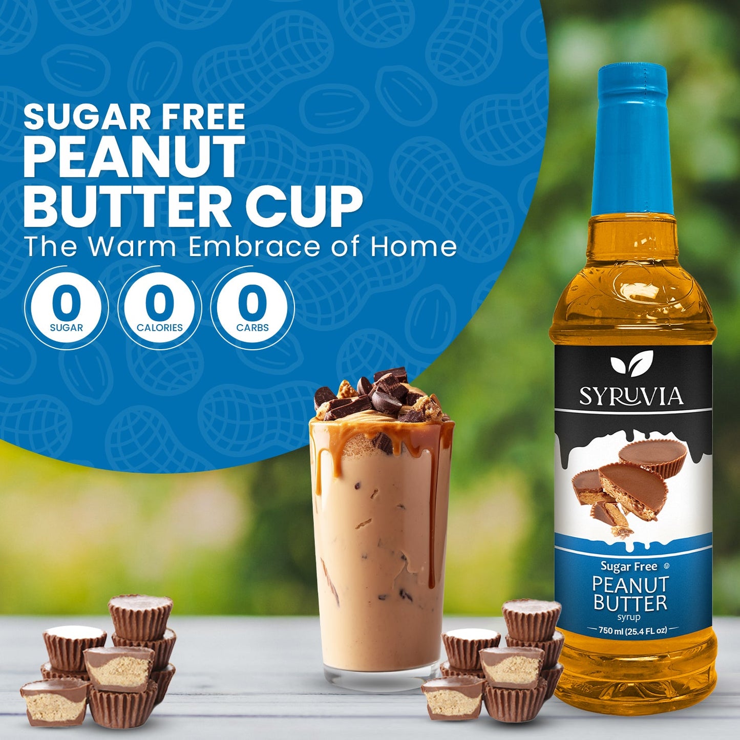 Sugar-Free Peanut Butter Cup Syrup