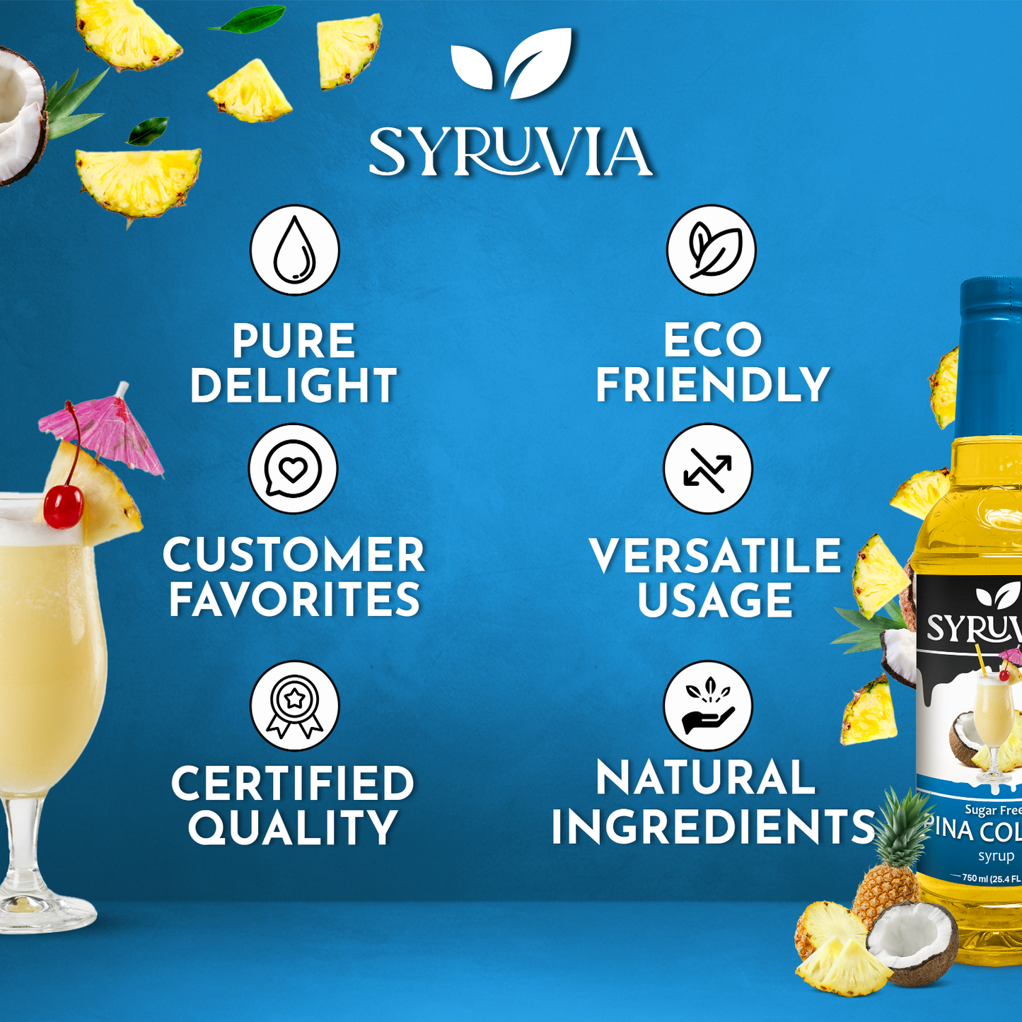 Sugar-Free Pina Colada Syrup