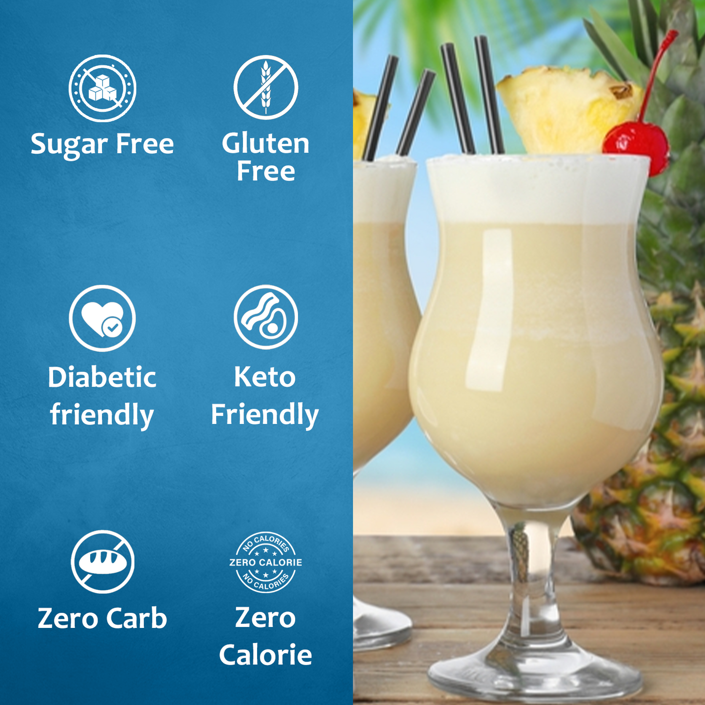 Sugar-Free Pina Colada Syrup