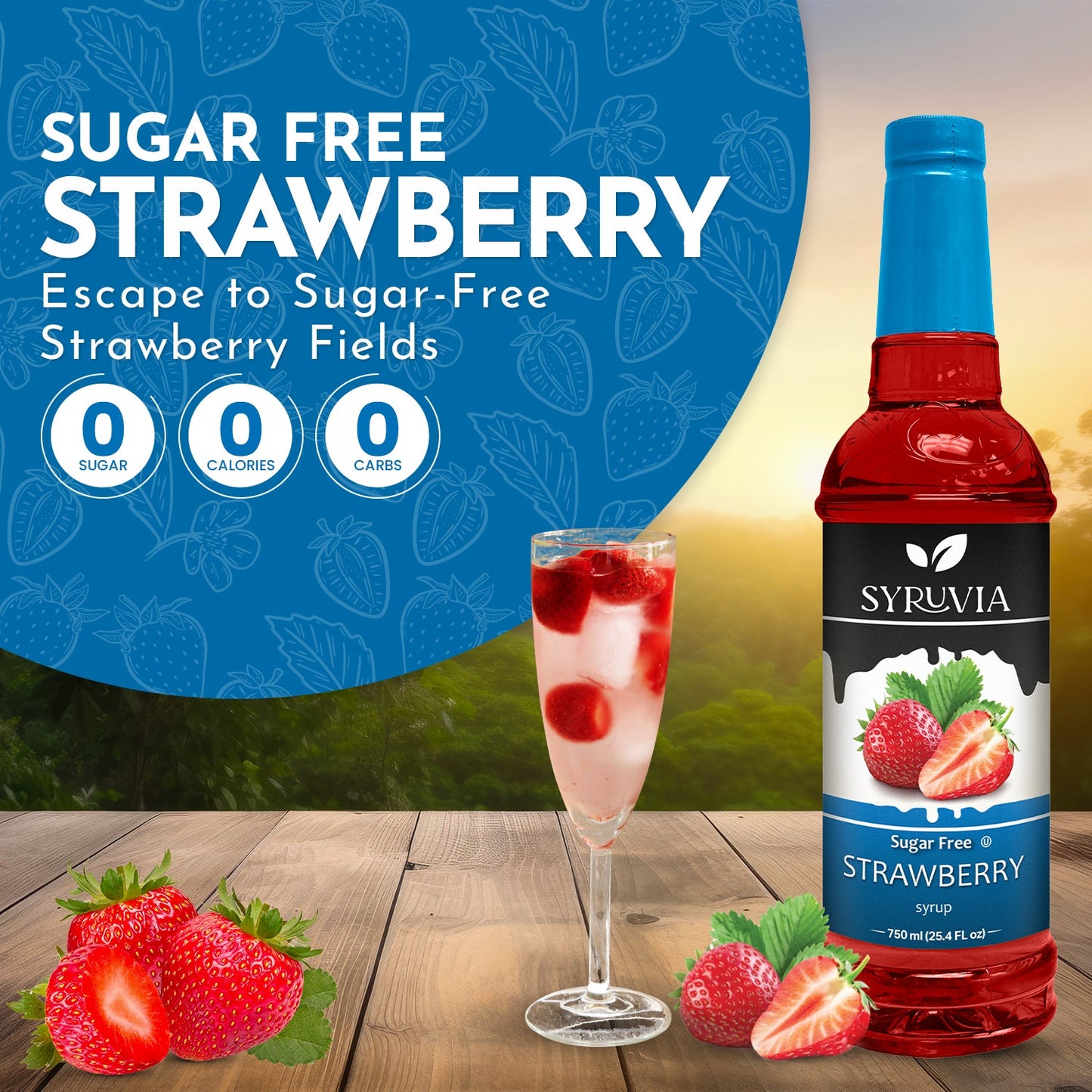 Sugar-Free Strawberry Syrup