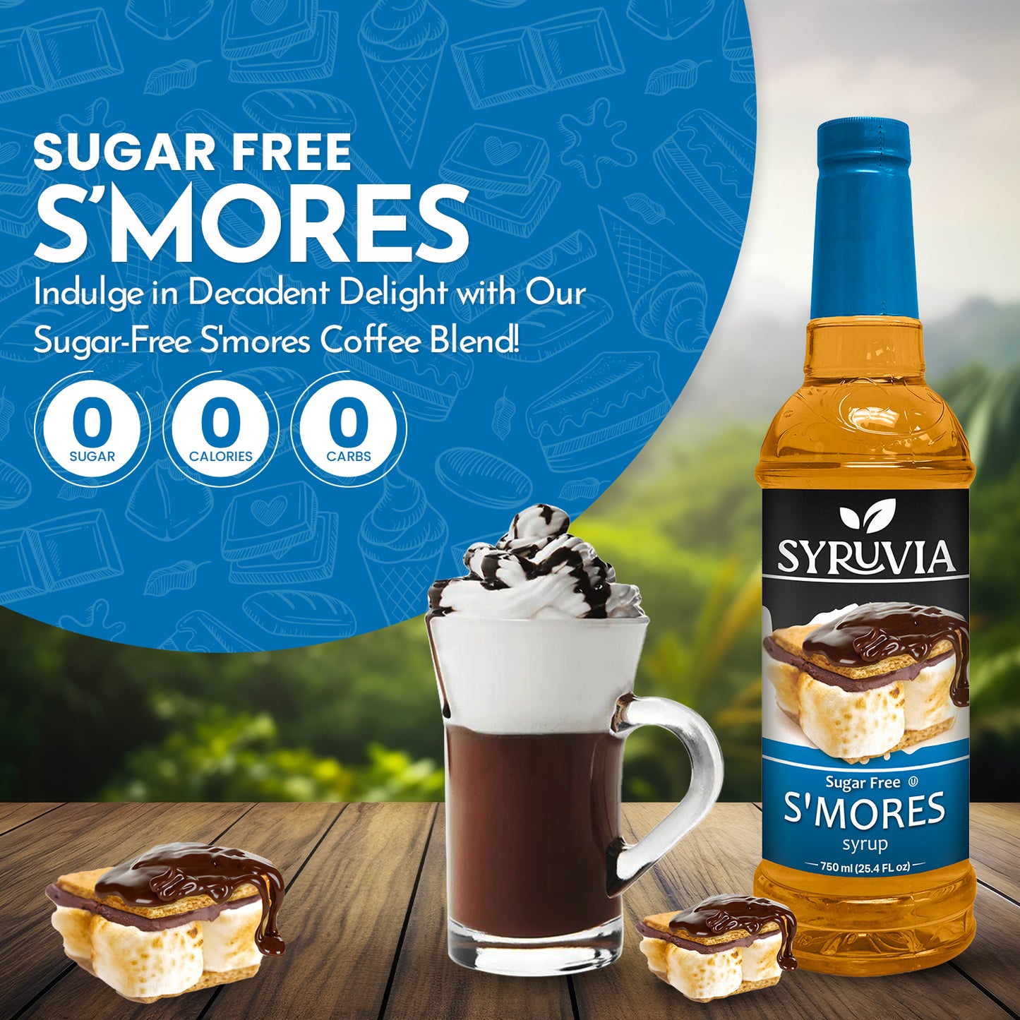 Sugar-Free S'mores Syrup