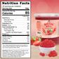 7 LB Strawberry Flavored Boba Balls for a Bursting and Popping Boba Experience ( 1 case 4x 7lb)