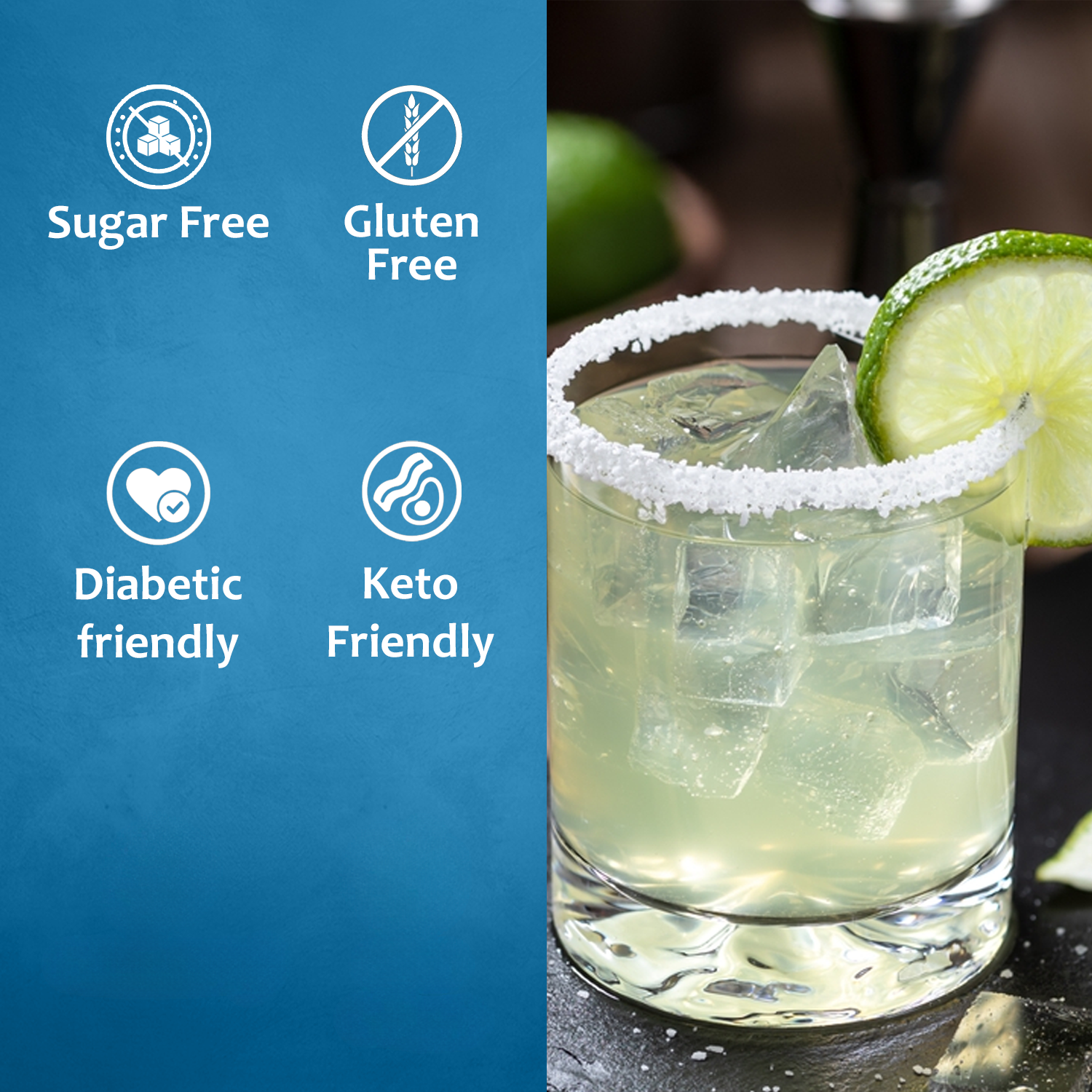 zero sugar margarita mix