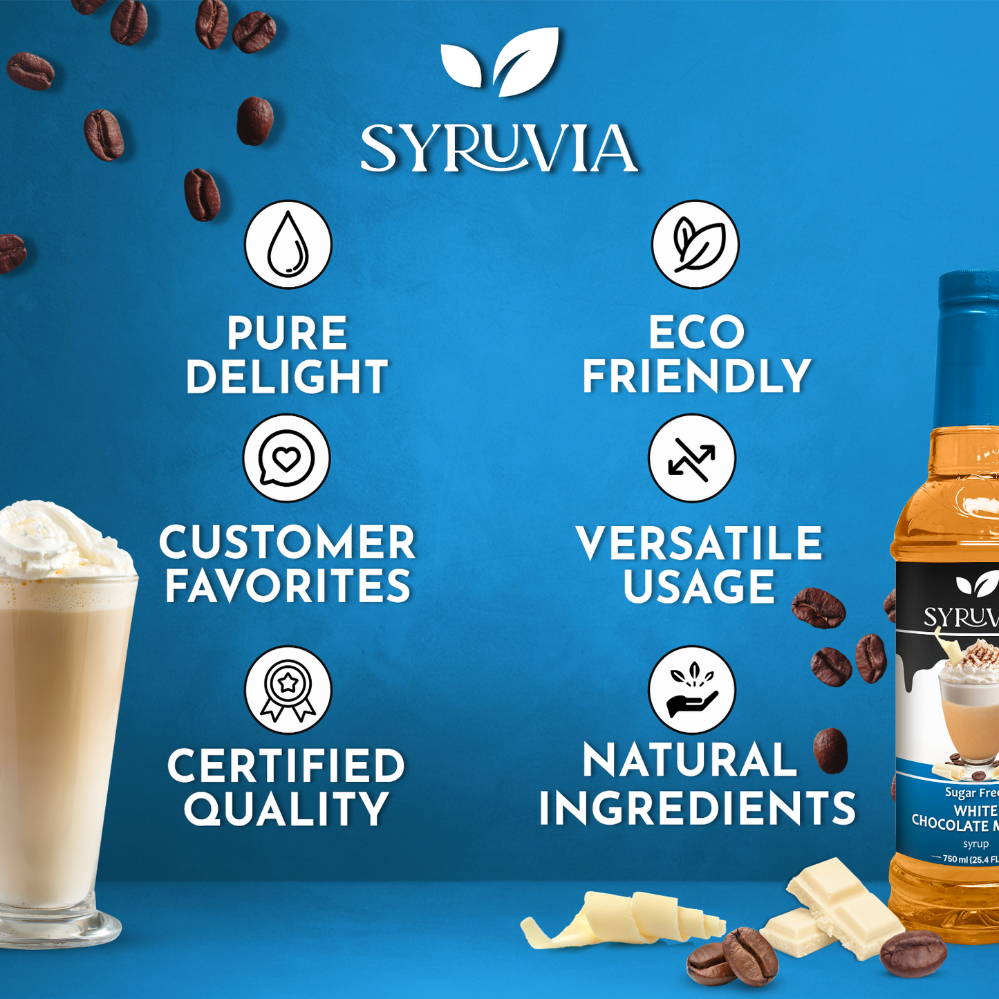 Sugar-Free White Chocolate Mocha Syrup