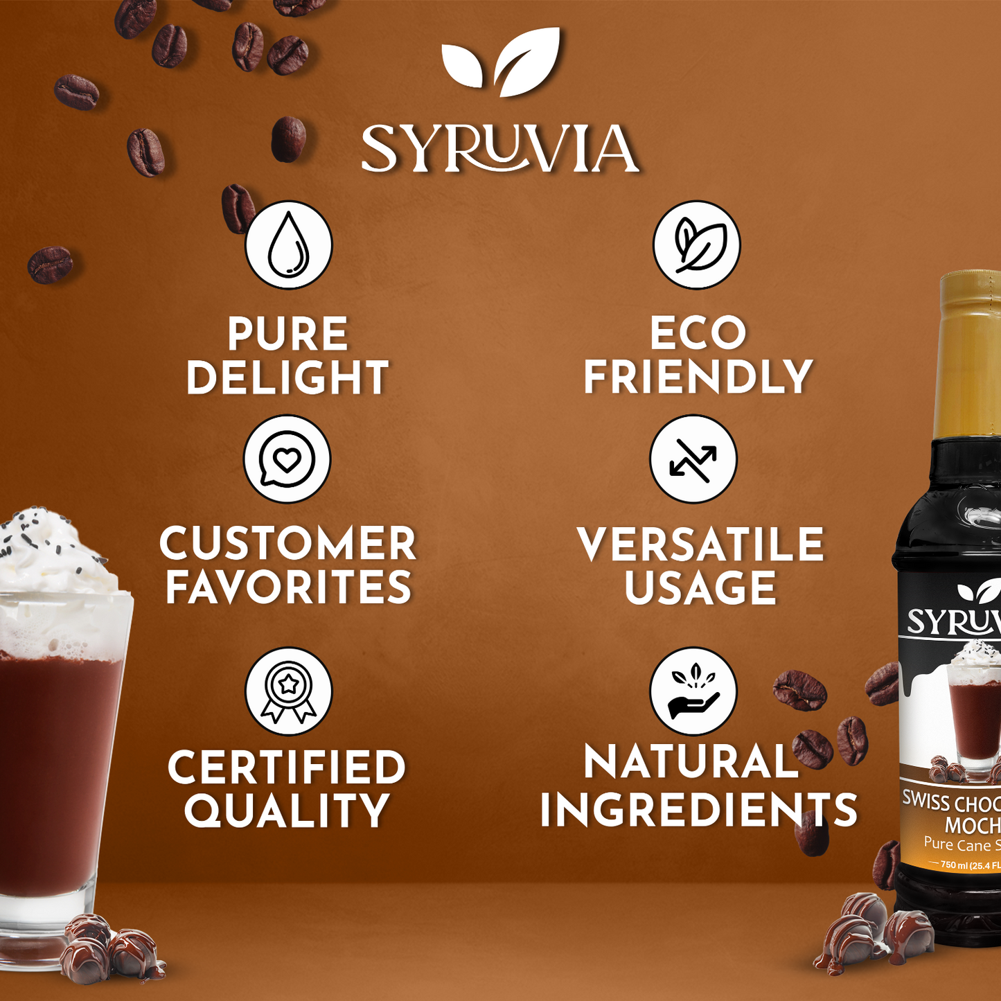 Swiss Chocolate Mocha Syrup