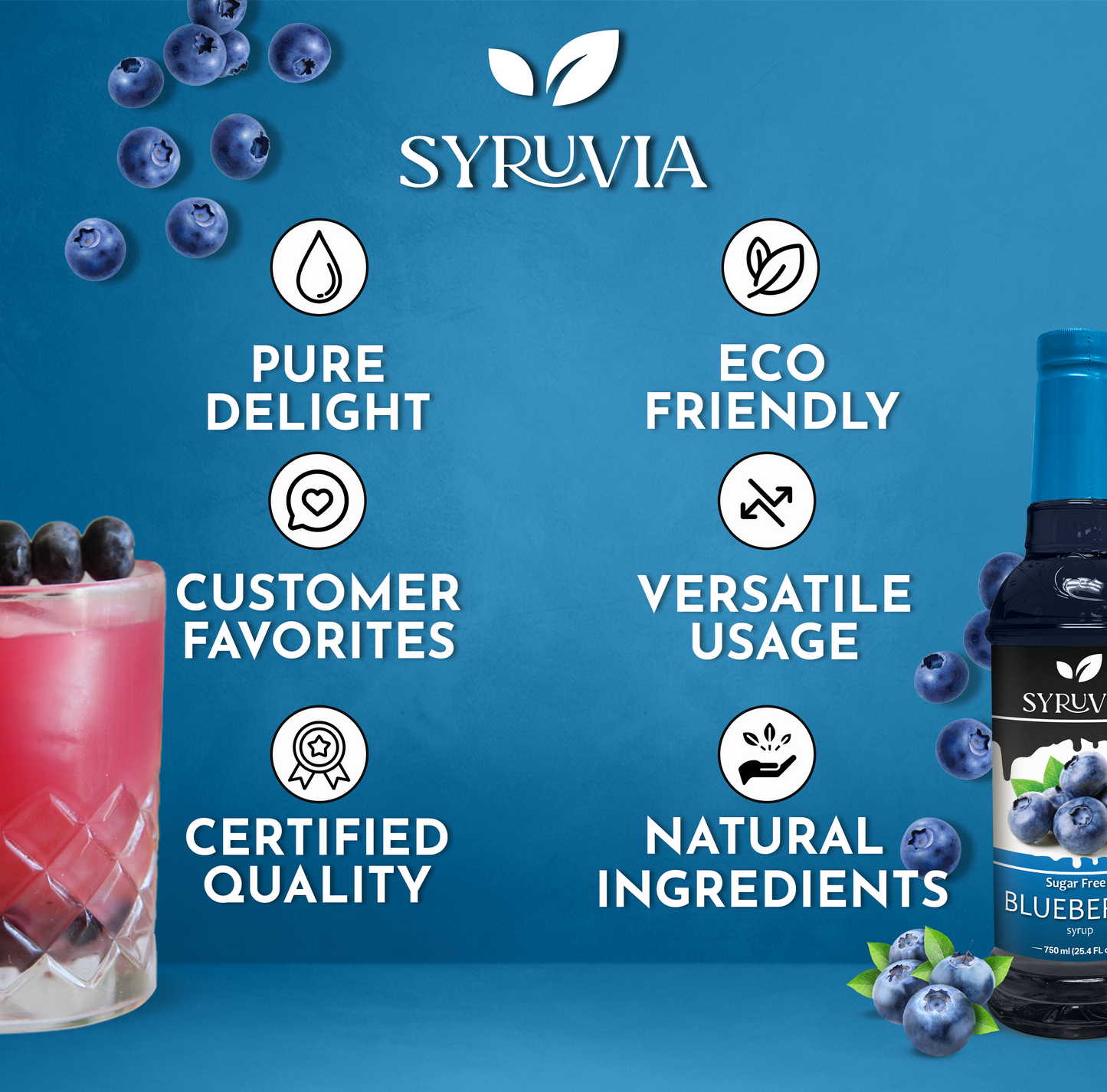 Sugar-Free Blueberry Syrup