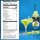 Syruvia Sugar-Free Margarita Syrup Nutrition Facts
