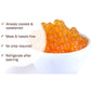 peach boba balls